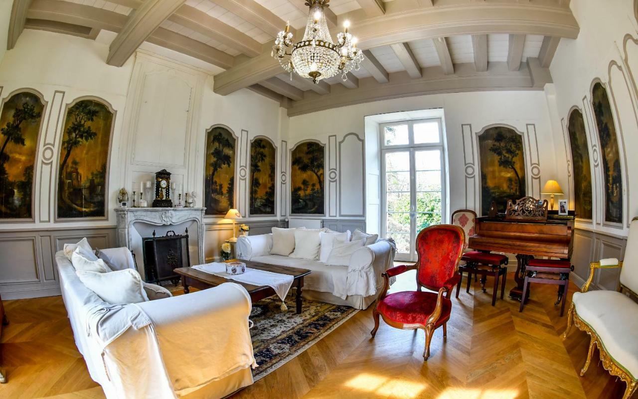 Chateau De La Grand'Cour Grandchamp-des-Fontaines Eksteriør billede